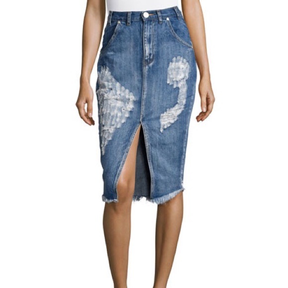One Teaspoon Dresses & Skirts - NEW One Teaspoon Cadillac Denim Skirt